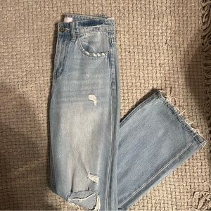 Vervet Denim high-rise flare jeans